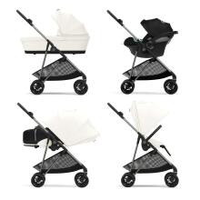 Cybex Melio Carbon buggy Moon Black