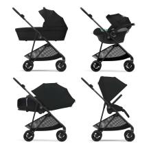 Cybex Melio Carbon buggy Moon Black
