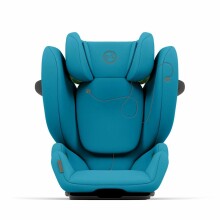Cybex Solution G i-Fix automobilinė kėdutė 100-150cm, Beach Blue (15-50 kg)