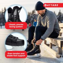 Attabo Men's Hockey Ice Art.57461 klasiskas ledus slidas
