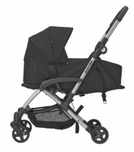Maxi Cosi '20 Weather Soft Carrycot Art.57508 Essential Black minkštas vežimėlis vežimėliams