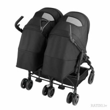 Maxi Cosi '20 Dana For 2 Nomad Black Art.57623 Прогулочная коляска для двойняшек