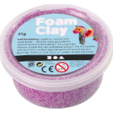 Foam Clay Art.78925 Purple Шариковая масса для лепки 35 гр.
