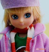 Lottie Doll Autumn Leaves Art.LT002 Moderna lelle,18cm