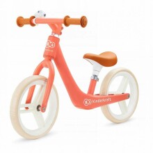 KinderKraft'21 Runner Fly Plus Art.KKRRAPICOR0000 Coral Детский велосипед - бегунок с металлической рамой