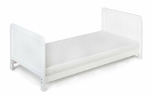 YappyKids Yappy Classic Art.58747 White transformējamā gultiņa ar matraci,140x70cm