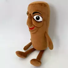 Plush Toys Tung Tung Sahur Art.58761  Mīkstā rotaļlieta Sahur,36 cm