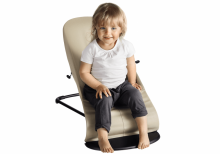 Bouncer Balance Soft Art.173904  Beige Mazuļu kvalitātīvs, ergonomisks šūpuļkrēsliņš (analogs Babybjorn Balance Soft)