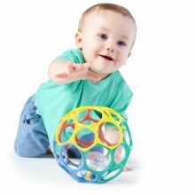TLC Baby Rolling Ball Art.59343 Stumiamas minkštas kamuolys su barškučiu
