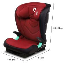 Lionelo Neal I-Size Art.59457 Red Burgundy Bērnu Autosēdeklītis 15-36kg