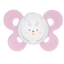 Chicco Comfort Art.74911.11 silikona  māneklītis 0M+ rozā