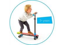 Chillafish Skatie Skootie Art.CPSS01BLA Black Детский самокат /скейтборд  с 3 лет