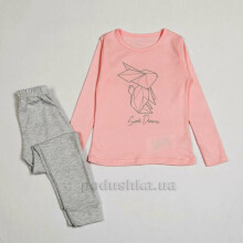 Flamingo Pyjama Art.247-212  Bērnu kokvilnas pidžama meitenēi