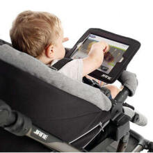 Jane Tablet + Safety Mirror Art.030603C01 Black  Зеркало для наблюдения за ребенком в машине