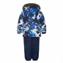 Huppa'21 Avery Art.41780030-92886 Šilta kūdikio žieminė šiluminio kostiumo striukė + kelnės