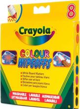 Crayola Art.8223 Стираемые фломастеры для письма на доске 8 шт.