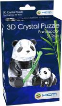 Crystal Puzzle Panda 3D Art.60903 Kristāla 3D Puzles