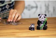 Crystal Puzzle Panda 3D Art.60903 Kristāla 3D Puzles