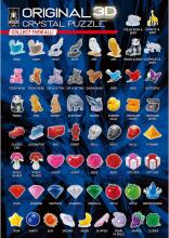 Crystal Puzzle Owl 3D Art.60904 Crystal 3D Puzzle