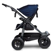 TFK Duo Mono Combi Art.T-D1-KA-334 Navy Высококачественная коляска-трансформер для двойняшек 2 в 1 (погодок)