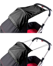Caretero Sun Canopy Art.61429 Black