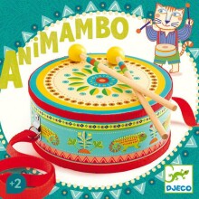 Djeco DJ06004 Animambo Яркий, красочный барабан
