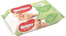 Huggies Natural Care Aloe Art.41550152 Влажные салфетки  56 шт.
