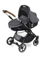 Jane Kendo Matrix Light 2 Art.5560 U06 Cold Black Stroller 2in1