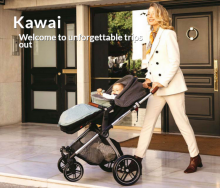 Jane Kawai Art.5561 U05 Dim Grey Sporta ratiņi