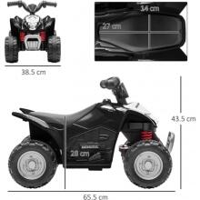 Aga Design HONDA 6V  H3 Art.62285 Children's battery-powered quad bike