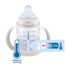 Nuk First Choice Minnie Art.62391 Mācību pudelīte un termokontroli ar silikona snīpīti, 150ml (6-18 mēn.)