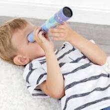 Kids Krafts Retro Tin Telescope Art.WD223 Bērnu kaleidoskops