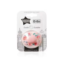 Tommee Tippee Little London Girl Art. 43340955 Silikona māneklis  0-6 mēn