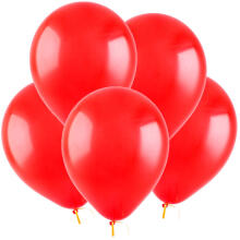 Belbal High Quality Latex Art.62716 Red Balloons baloni 1 gb.(diametrs 30cm)