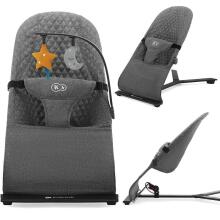 Kinderkraft Mimi Bouncer Art.KBMIMI00GRY0000 Grey  Šūpuļkrēsliņš
