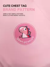 Kids Soft Raincoat Dino Art.63708 Pink Bērnu lietus mētelis
