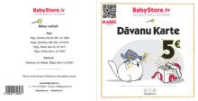 Dāvanu karte 5 EUR