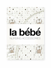 La Bebe™ Cotton 70x140 Art.64286 Bunnies Хлопковая простынка с резинкой 140x70 cm