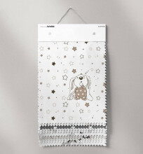 Medvilniniai zuikiai „La Bebe ™“, slaugantys medvilnę, 64286 medvilninis lakštas su guma, 70x140 cm