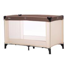 Fillikid Art.4055-09 Travel cot Basic natur / braun Ceļojumu gulta ar matraci bērniem