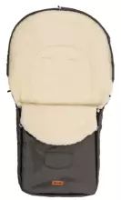 Sensillo Classic Romper Bag Art.824 Light Grey /Wool Детский зимний/cпальный мешок на натуральной овчинке для коляски
