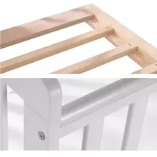 La Bebe™ Kids Wood Cot  Tomi 20 Art.64933 Pink  Bērnu kokā gultiņa 120x60cm