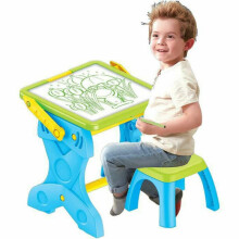 Carotina Baby Led Desk Play Art.72415 Bērnu zīmēšanas tāfele (dēlis) + krēsls