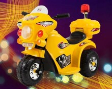 TLC Baby Motorcycle Art.WDLQ998 Yellow Bērnu elektro motocikls
