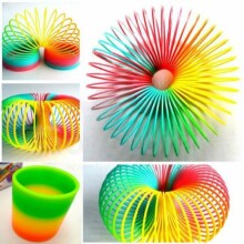 „BebeBee Rainbow Art.TG364423“ žaislinė vaivorykštė (spiralė)