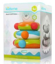 Kidsme Stack and Learn Art.9283  Bērnu piramīda