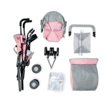 KinderKraft Lite Up Pink Art. KKWLITUPNK0000 everyday light stroller