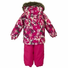 Huppa '19 Avery Art.41780030-81863 Šilta kūdikio žieminė šiluminio kostiumo striukė + kelnės