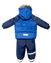 Lenne '18 Derek 177317/679 šiltas kūdikio žieminis šilko kostiumo švarkelis + kelnės (74,80,86 cm)