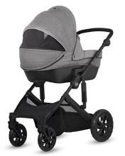 KinderKraft Prime Lite Grey 3 in1 Art.KKWPRLIGRY3000 Универсальная коляска 3 в 1+стильная сумка